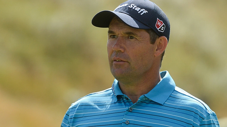 Padraig Harrington's Twitter Gets Hacked In The Most WTF Moment Of The Year