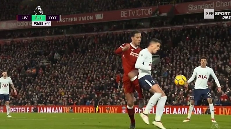 Absolutely Bonkers Liverpool Spurs Ending Provokes Huge Debate