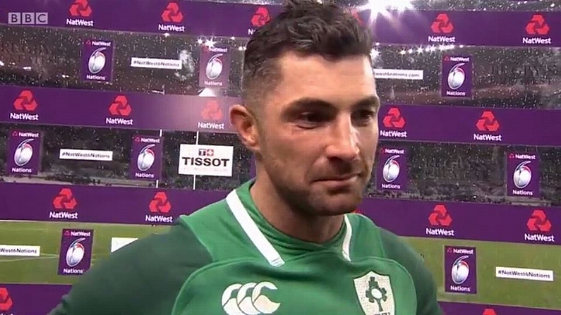 Rob Kearney's BBC Interview Summed Up How A Nation Felt About Johnny Sexton