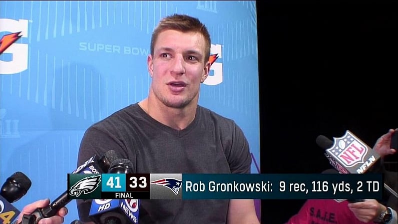 Rob Gronkowski Admits He's Considering Surprise Retirement From NFL