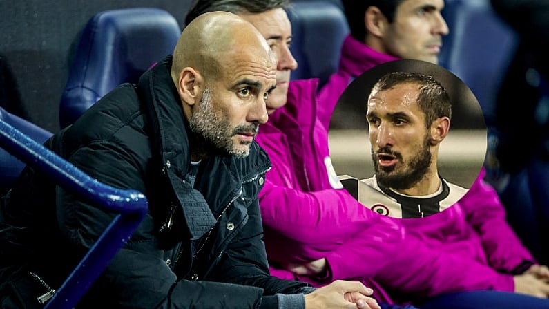 Giorgio Chiellini Blames Pep Guardiola For 'Ruining' Italian Defenders