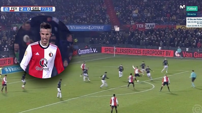 Robin Van Persie Scores Classy First Goal On Return To Feyenoord