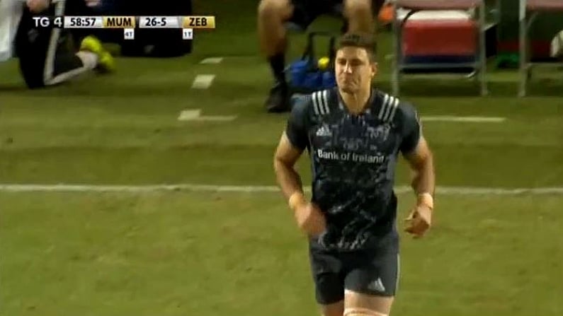 Watch: Gerbrandt Grobler Gets Rapturous Thomond Park Welcome On Munster Debut