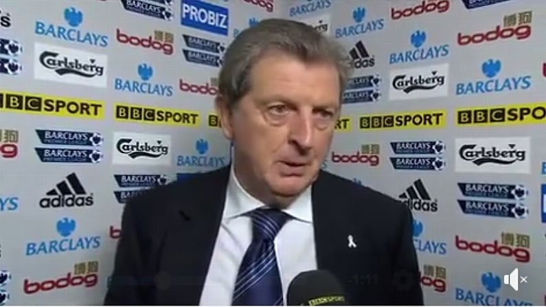 Watch: Leaked Footage Of Expletive-Laden Interview Shows Different Side To Roy Hodgson