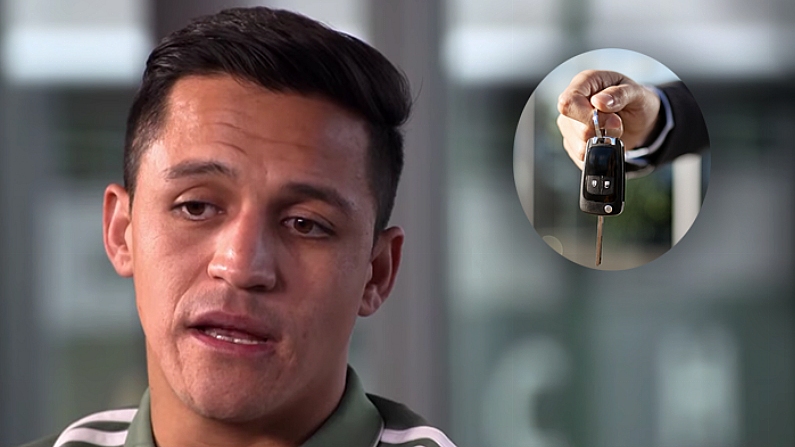 Alexis Sanchez Shows Mad Bastard Tendencies With Car Keys Anecdote