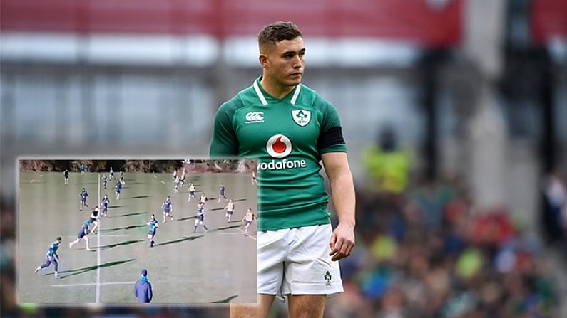 Jordan Larmour Produces Gorgeous Piece Of Skill In Behind Scenes Footage