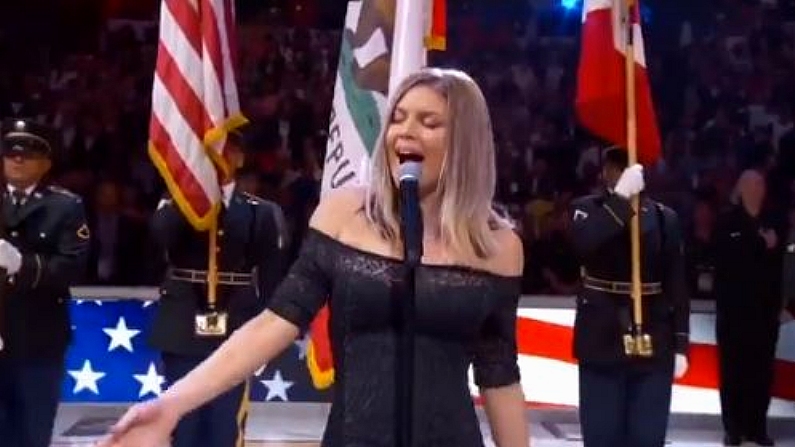 What In The Name Of Sweet Suffering Jaysis Did Fergie Do To The US National Anthem?