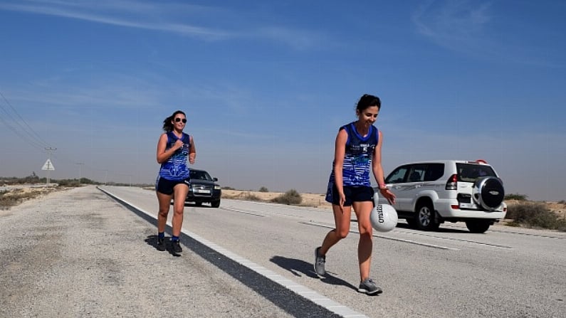 GAA Club Solo Football Across Qatar For Syrian Children