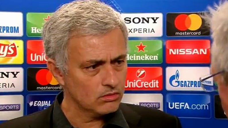 Tony O'Donoghue's Pogba Question Got A Very Frosty Reception From Jose Mourinho