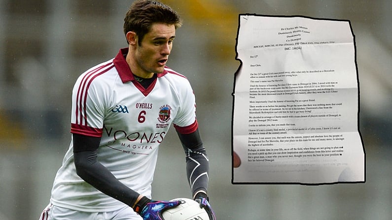 Chrissy McKaigue Shares A Letter That Will Mean More To Him Than Any Medal