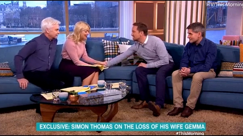 Sky's Simon Thomas Moves Host To Tears As He Talks About His Wife's Death