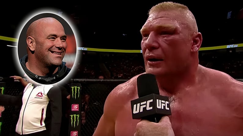 Dana White Has Positive Update On Brock Lesnar's UFC Return