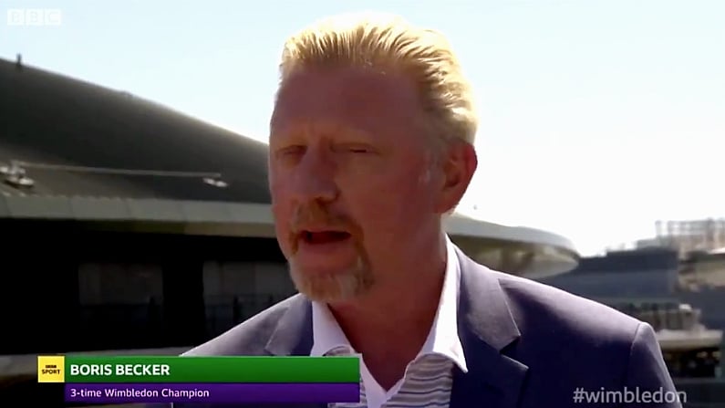 Watch: Boris Becker Swears Live On Air While Defending False Passport Claims