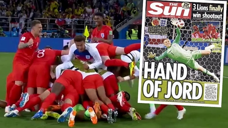 The English Media Reaction To Winning Their First Ever World Cup Shootout