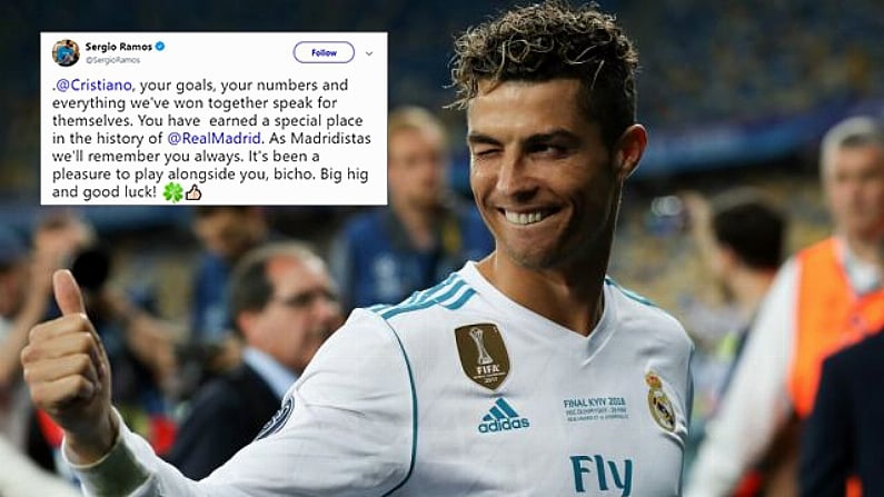 Cristiano Ronaldo Confirms Move To Juventus With Emotional Letter