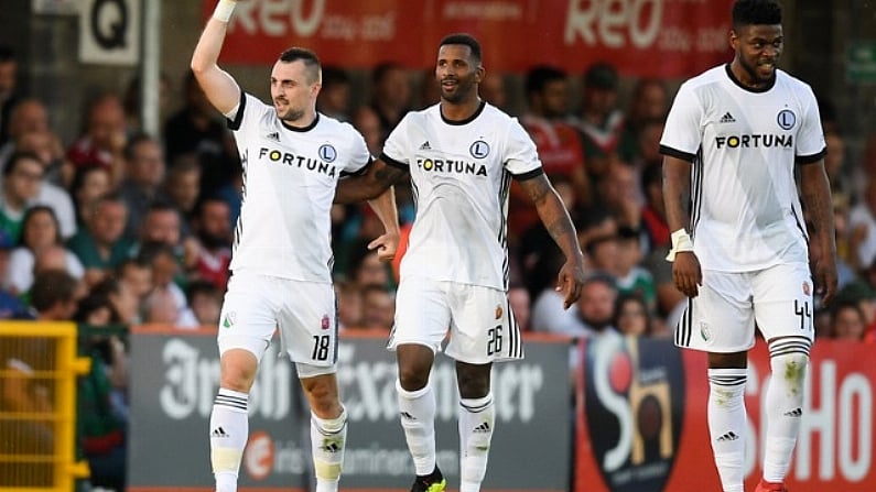 Watch: Brilliant Legia Warsaw Strike Leaves Cork City Chasing In Champions League