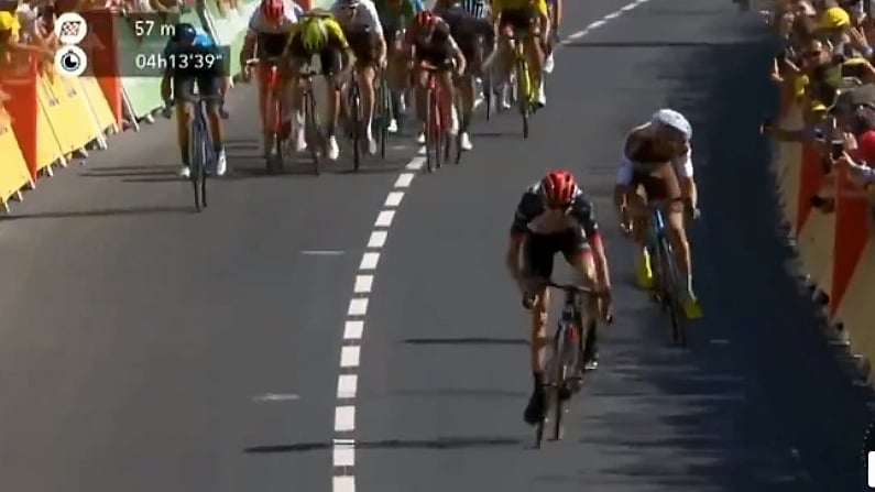 Watch: Hardy Dan Martin Powers To Tour De France Stage Win