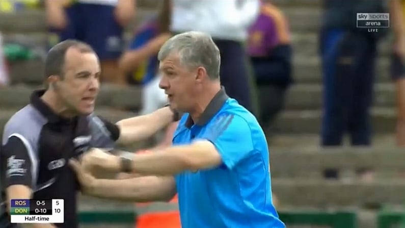 Kevin McStay Could Be In Hot Water After Altercation With Linesman During Donegal Game