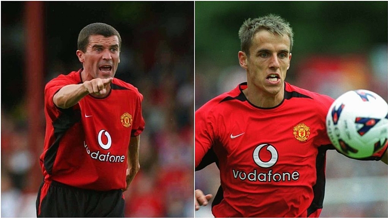 Remembering Roy Keane's Brutal Putdown Of Phil Neville's Earnest Stepovers