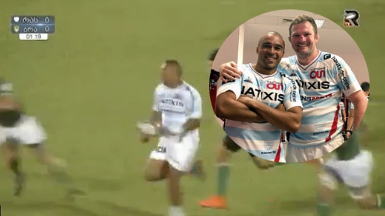 Watch: Simon Zebo Opens Racing 92 Account With Explosive Try