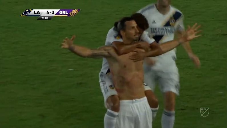 Watch: Zlatan Ibrahimovic Fires His First Hat-Trick In MLS