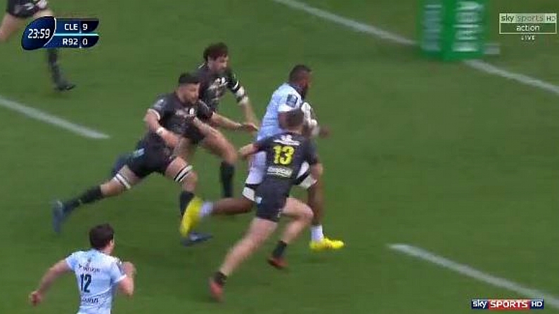 Watch: Racing Score Glorious End To End Quarter-Final Try Against Clermont