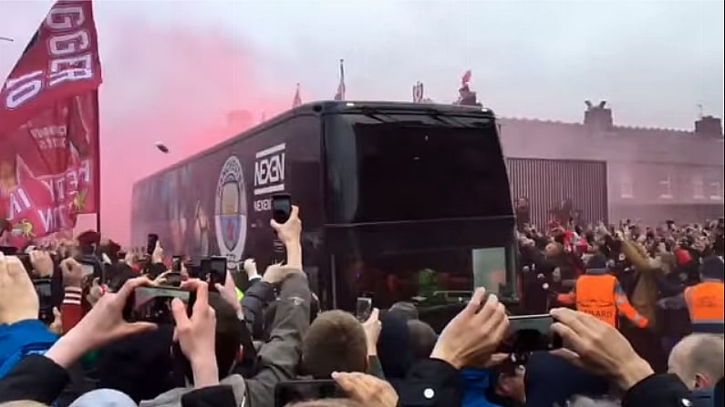 UEFA Have Charged Liverpool After Fans Attack Manchester City Coach