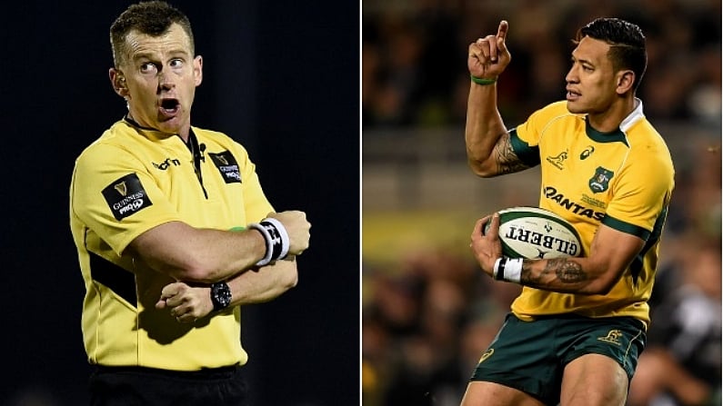 Nigel Owens Responds To Israel Folau's Hurtful Views On Homosexuality