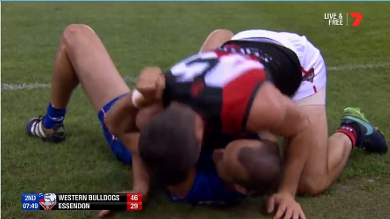 Irish Aussie Rules Player Suspended For Biting Incident