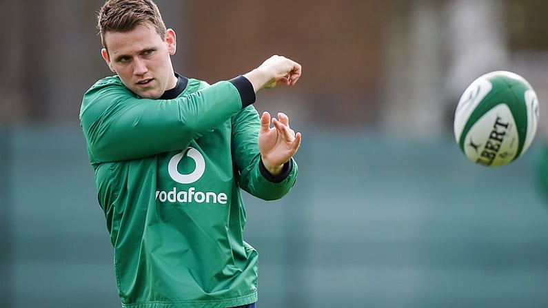 8 March 2017; Craig Gilroy of Ireland during squad training at Carton House in Maynooth, Co Kildare. Photo by Matt Browne/Sportsfile