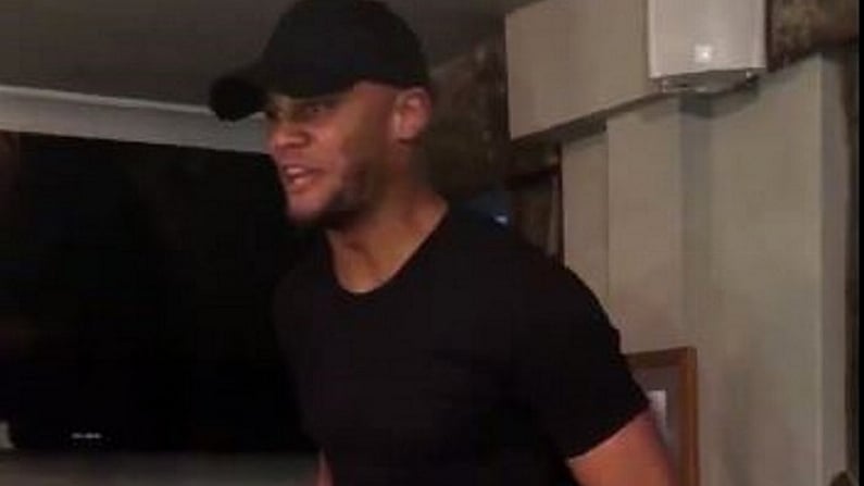 Vincent Kompany Gives Rousing Speech In Pub Of Manchester City Fans