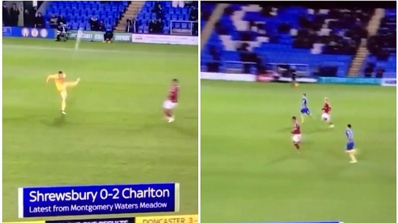 Watch: Comical Charlton Goal After Glorious Slice Puts Ball Into Orbit