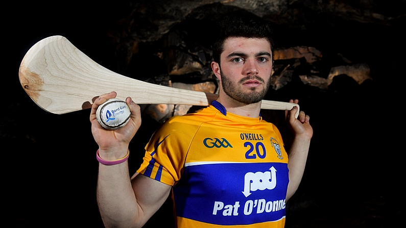 2 May 2018; Jason McCarthy of Clare at the launch of the Bord Gais Energy GAA Hurling U21 All-Ireland Championship at Mitchelstown Caves in Cork. The 2018 campaign begins on May 7th with Clare hosting current holders Limerick in Ennis. Follow all of the action at #HurlingToTheCore. Photo by Eoin Noonan/Sportsfile