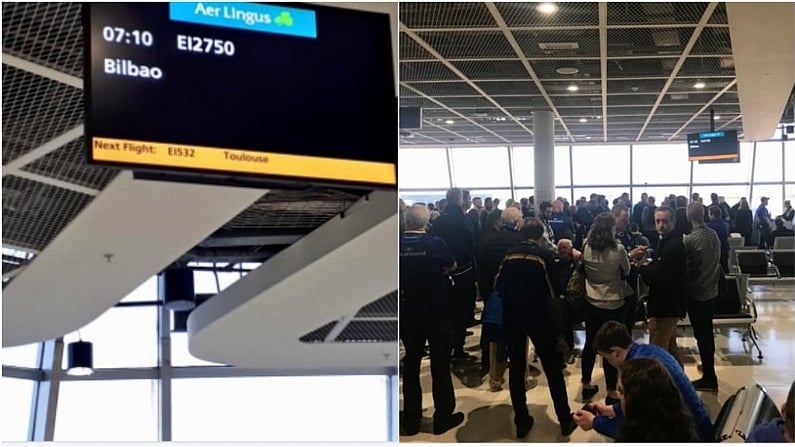 Farce At Dublin Airport As Leinster Fans Left Stranded After Aer Lingus Mess-Up