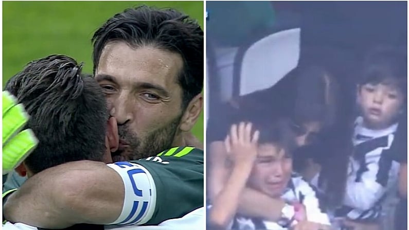 Watch: Amazing Scenes As Gigi Buffon Bids Farewell To An Emotional Juve