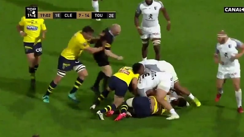 Watch: Clermont's Van Der Merwe Slams Top 14 Ban After 'Ref Push'