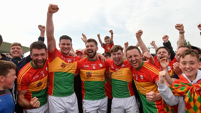 Watch: Incredible Scenes As Carlow Make History With Stunning Victory Over Kildare