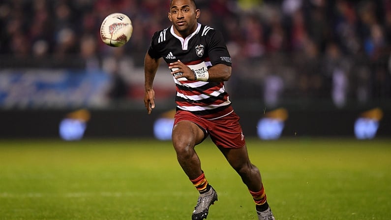 3 June 2017; Sevu Reece of the New Zealand Provincial Barbarians during the match between the New Zealand Provincial Barbarians and the British & Irish Lions at Toll Stadium in Whangarei, New Zealand. Photo by Stephen McCarthy/Sportsfile