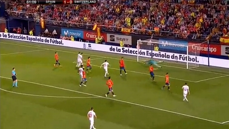 Watch: Rare David De Gea Howler Gifts Switzerland Goal