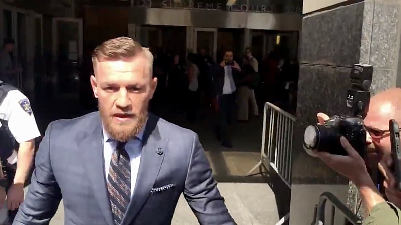 Conor McGregor Releases Statement Following Court Hearing