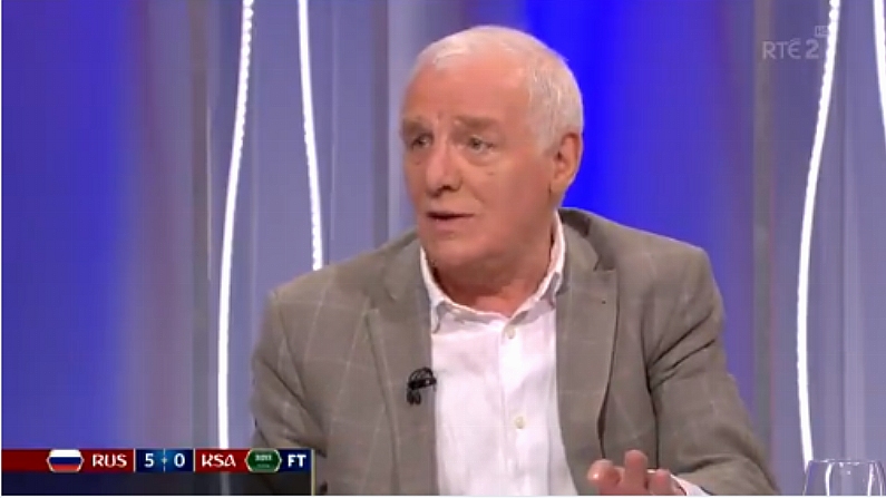 World Cup TV Review - It Doesn't Take Long For Eamon Dunphy's Predictions To Go Up In Smoke