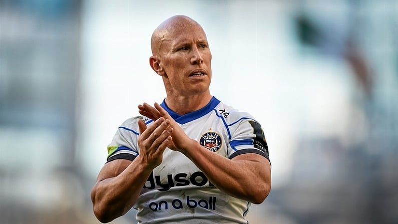 4 April 2015; Peter Stringer, Bath, after the game. European Rugby Champions Cup Quarter-Final, Leinster v Bath. Aviva Stadium, Lansdowne Road, Dublin. Picture credit: Stephen McCarthy / SPORTSFILE