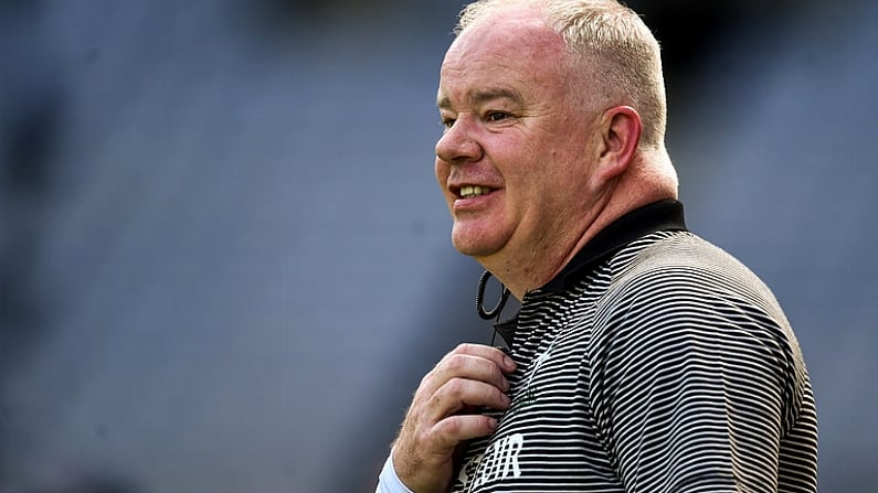 23 June 2018; Kildare manager Joe Quaid during the Christy Ring Cup Final match between London and Kildare at Croke Park in Dublin. Photo by David Fitzgerald/Sportsfile