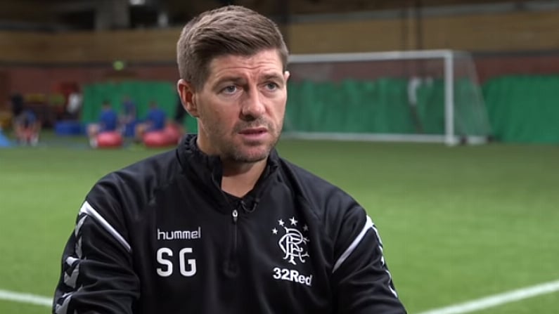 Steven Gerrard Brushes Off "Tiny Man" Claim From Opposing Player