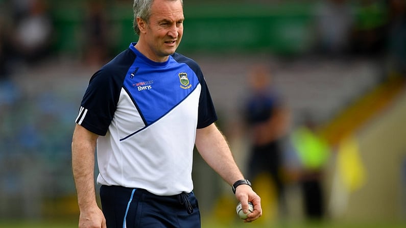 3 June 2018; Tipperary manager Michael Ryan before the Munster GAA Senior Hurling Championship Round 3 match between Waterford and Tipperary at the Gaelic Grounds in Limerick. Photo by Piaras O Midheach/Sportsfile