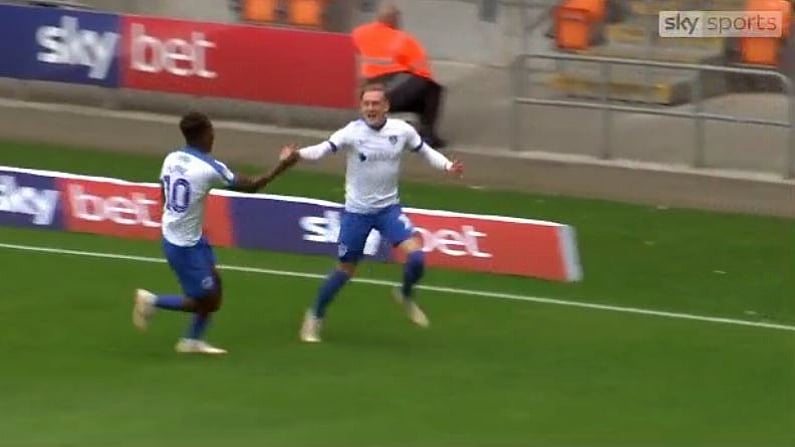 Ireland U21 International The Hero For Portsmouth Against Blackpool