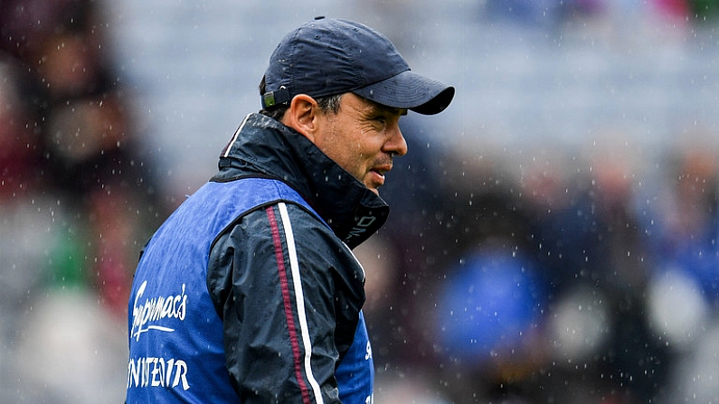 6 August 2017; Galway manager Jeffrey Lynskey during the Electric Ireland GAA Hurling All-Ireland Minor Championship Semi-Final match between Kilkenny and Galway at Croke Park in Dublin. Photo by Ramsey Cardy/Sportsfile