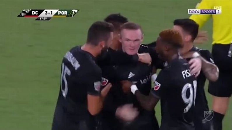 Super Wayne Rooney Free Kick Helps DC United To Victory