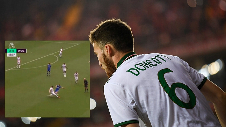 23 March 2018; Matt Doherty of Republic of Ireland during the International Friendly match between Turkey and Republic of Ireland at Antalya Stadium in Antalya, Turkey. Photo by Stephen McCarthy/Sportsfile