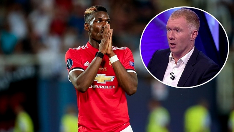 Pogba Agent Fires Back At Paul Scholes Over Criticism Of His Client